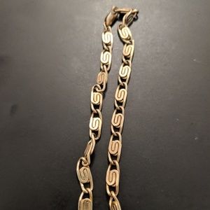 14k gold filled unique bracelet vintage